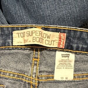 Levi's Classic Blue Denim Jeans